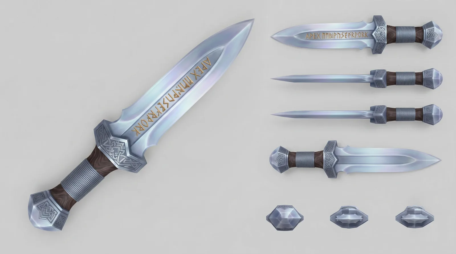 Concept officiel de dague naine pour Mithrall
