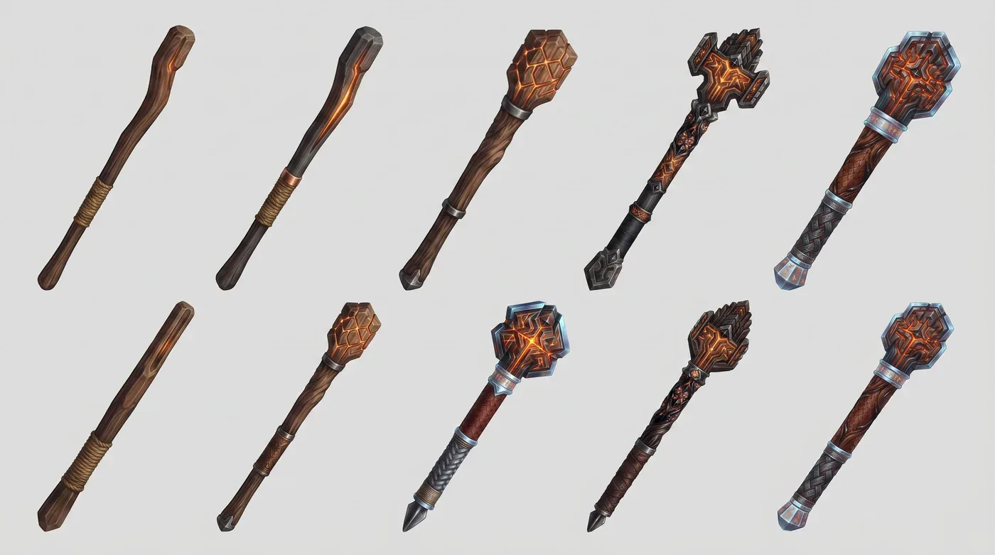 Concepts officiels de bâtons de feu de Mithrall