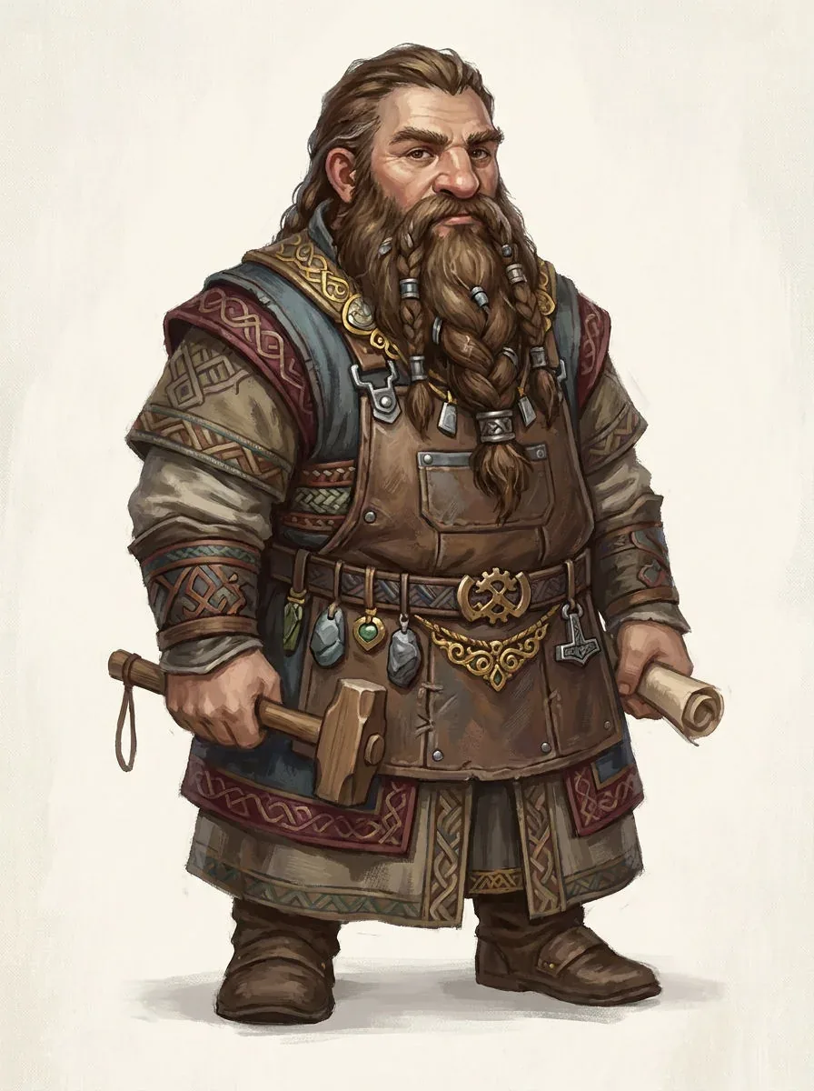 Concept officiel d’un artisan Kahzuld