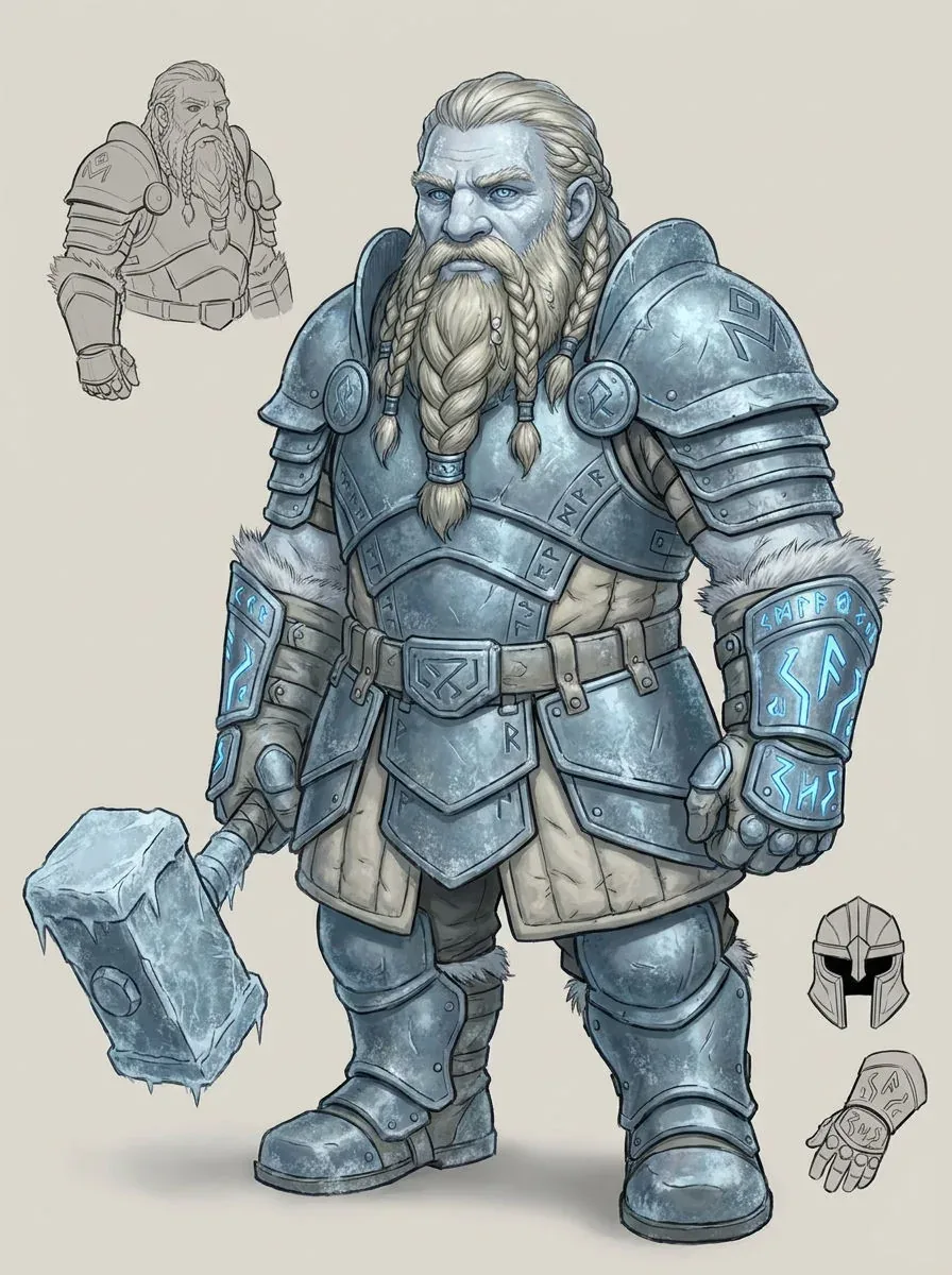 Concept officiel d’un guerrier Skral